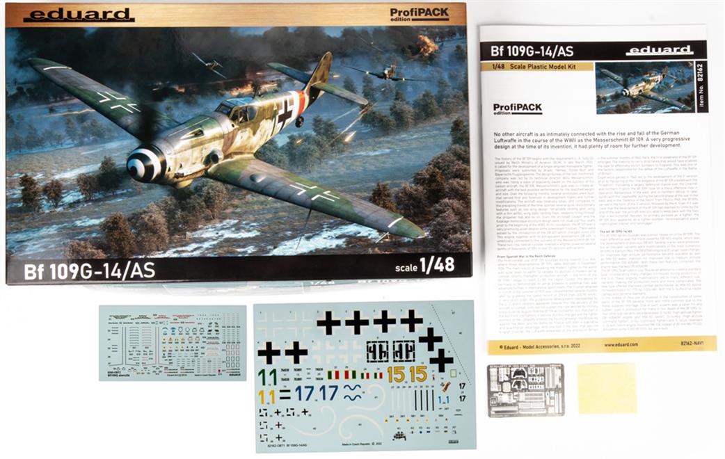 Eduard 1/48 82162 Bf-10G-14 German WW2 Fighter Plastic Kit Profipak