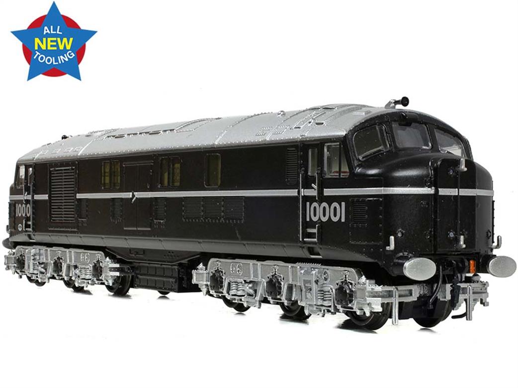 Graham Farish N 372-911 BR/LMS 10001 Diesel Locomotive Black & Silver