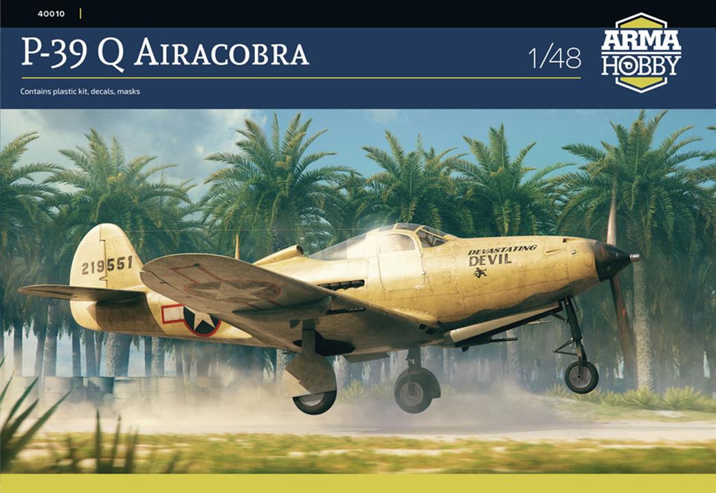 Arma Hobby  40010 P-39Q Airacobra WW2 American Fighter Kit