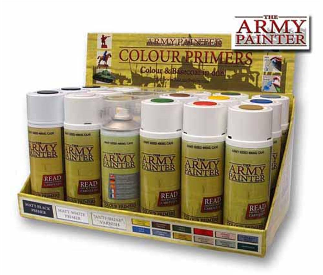 Army Painter  3002 Matt White Colour Primer Spray 400ml