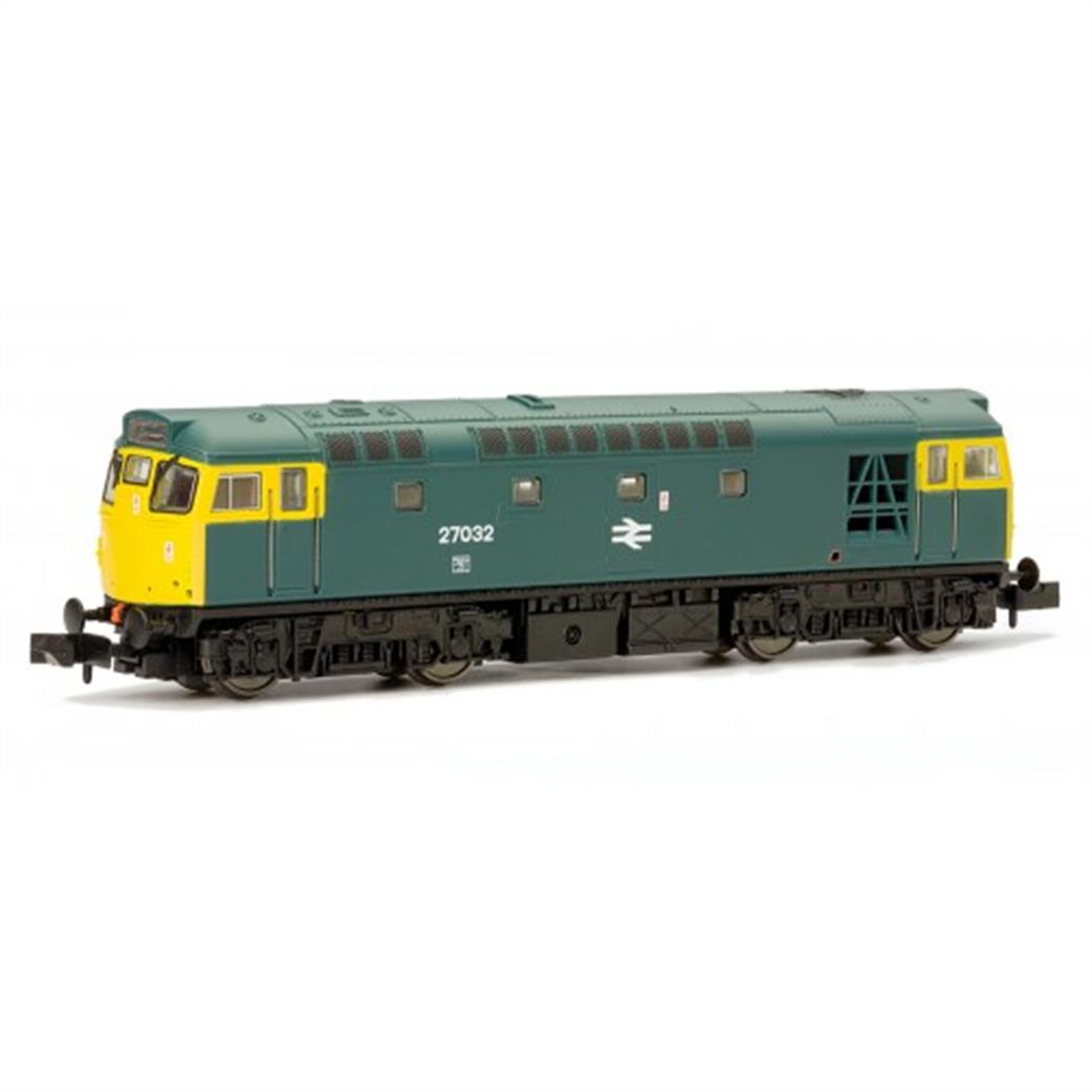 Dapol N 2D-013-005 BR 27042 Class 27 Bo-Bo Diesel Locomotive Blue