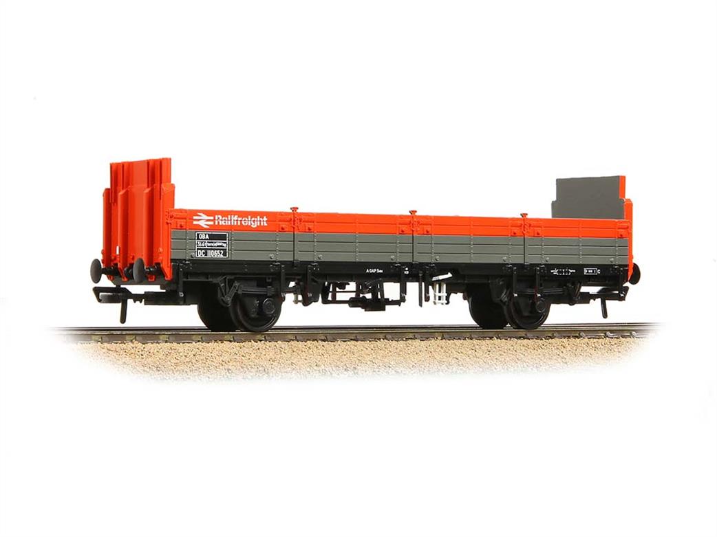 Bachmann OO 38-041D BR Railfreight OBA 31-tonne Open Wagon Railfreight Grey/Red