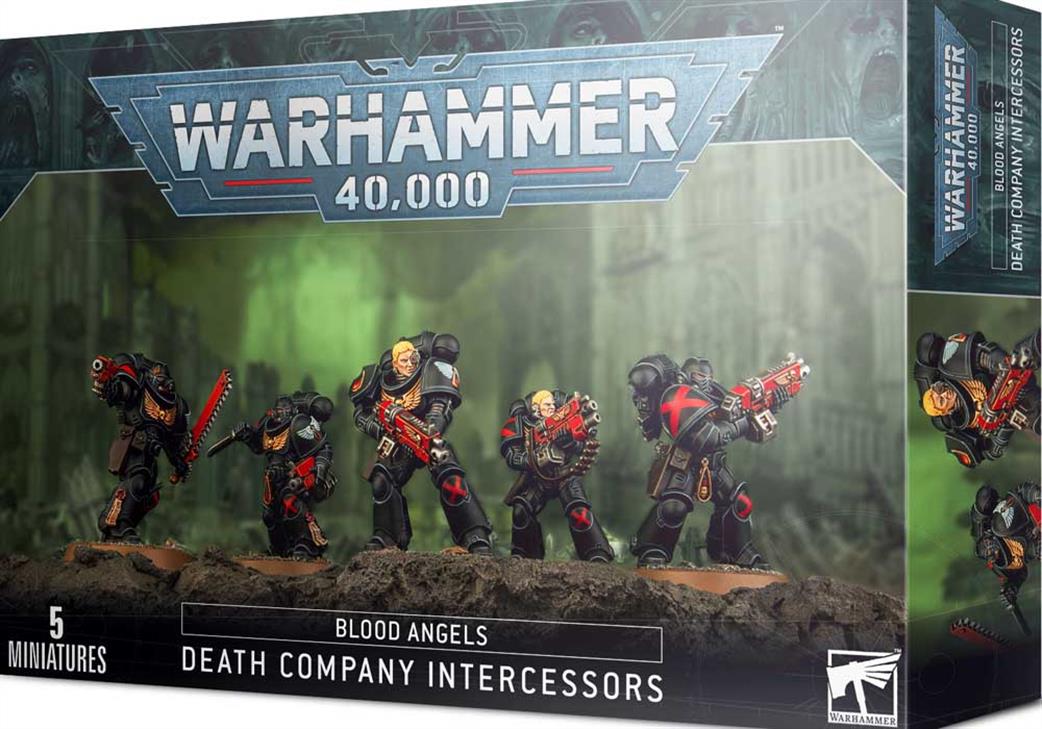 Games Workshop 28mm 41-22 Blood Angels Death Company Intercessors