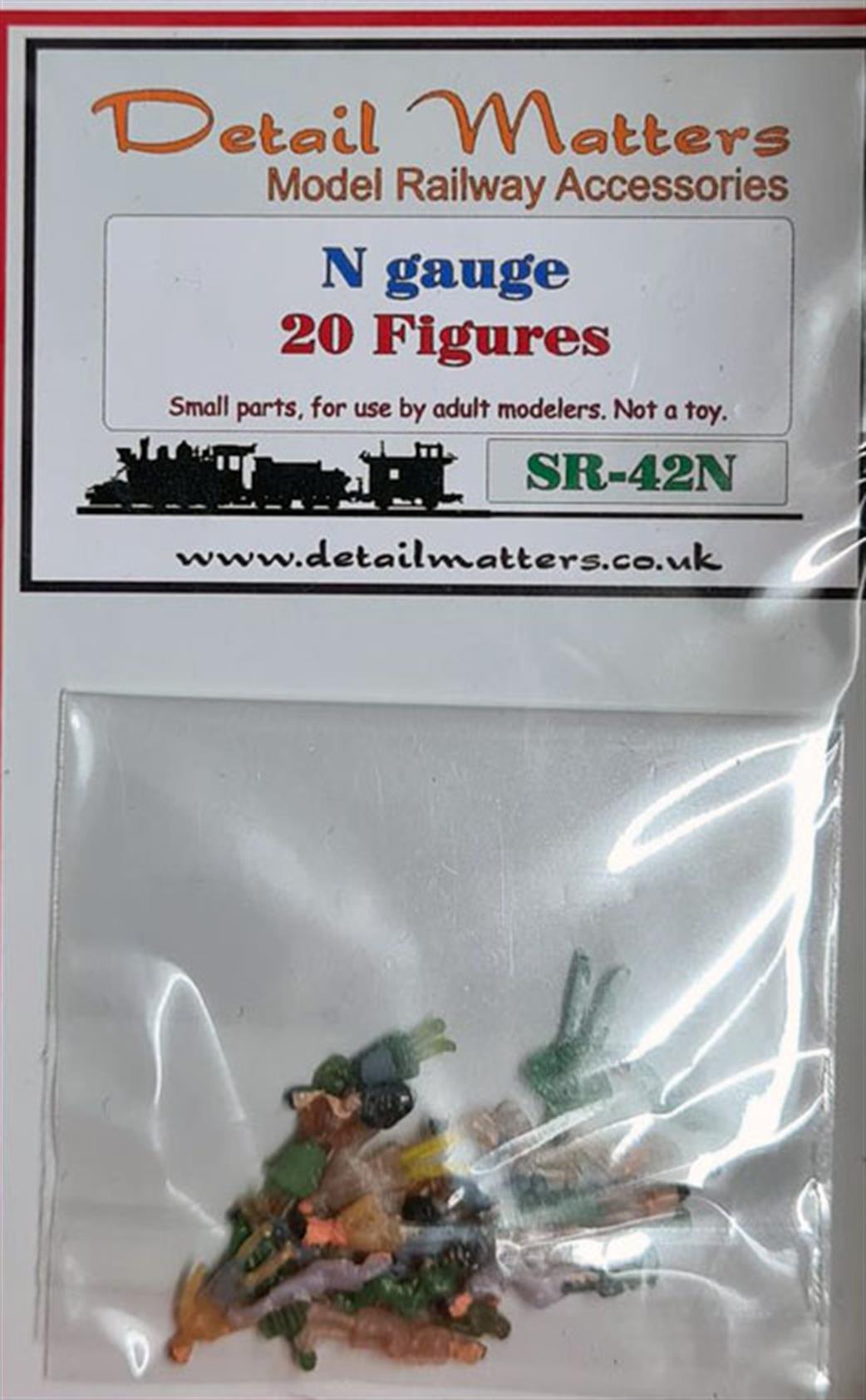 Detail Matters N SR42 Pack of 20 Painted Figures