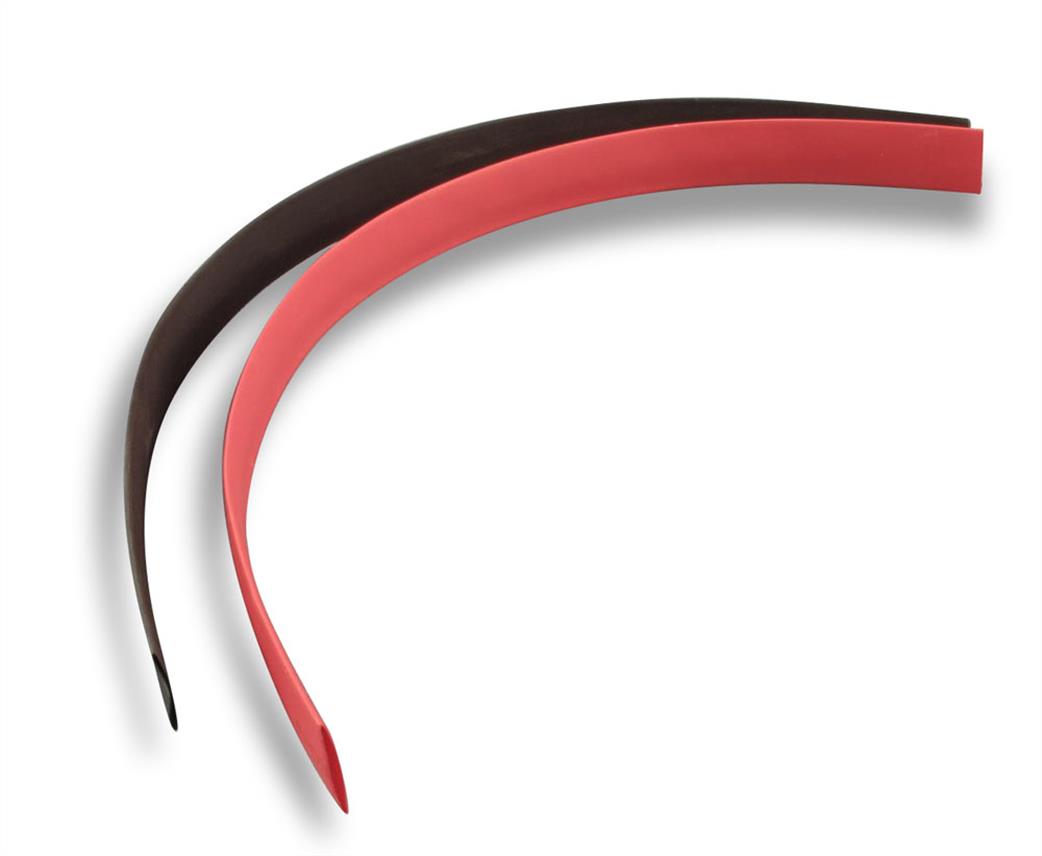 Logic RC  O-LG-HS08 8mm HeatShrink 1mtr Black and Red