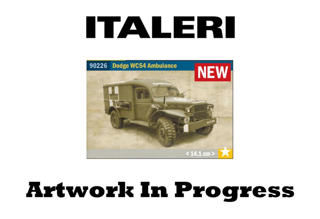 Italeri 1/35 90226 WC54 Dodge Ambulance Kit