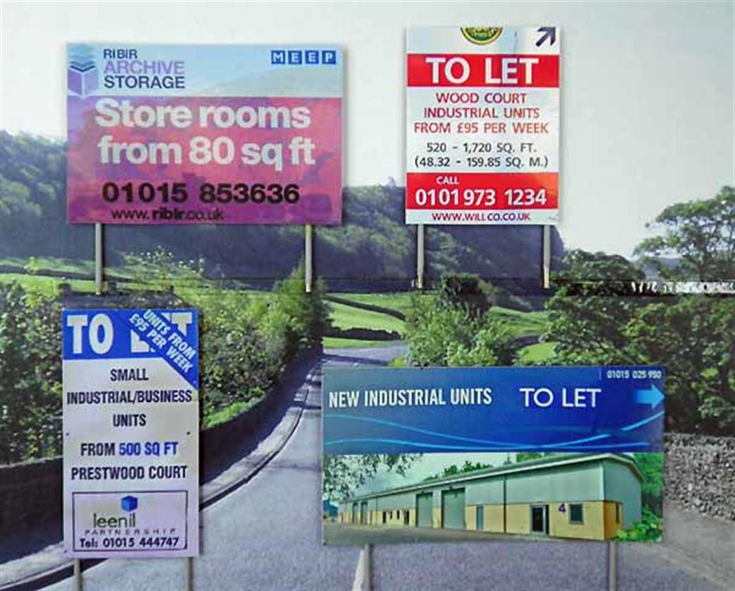 Ancorton Models OO 957-98 Industrial Advertising Hoardings