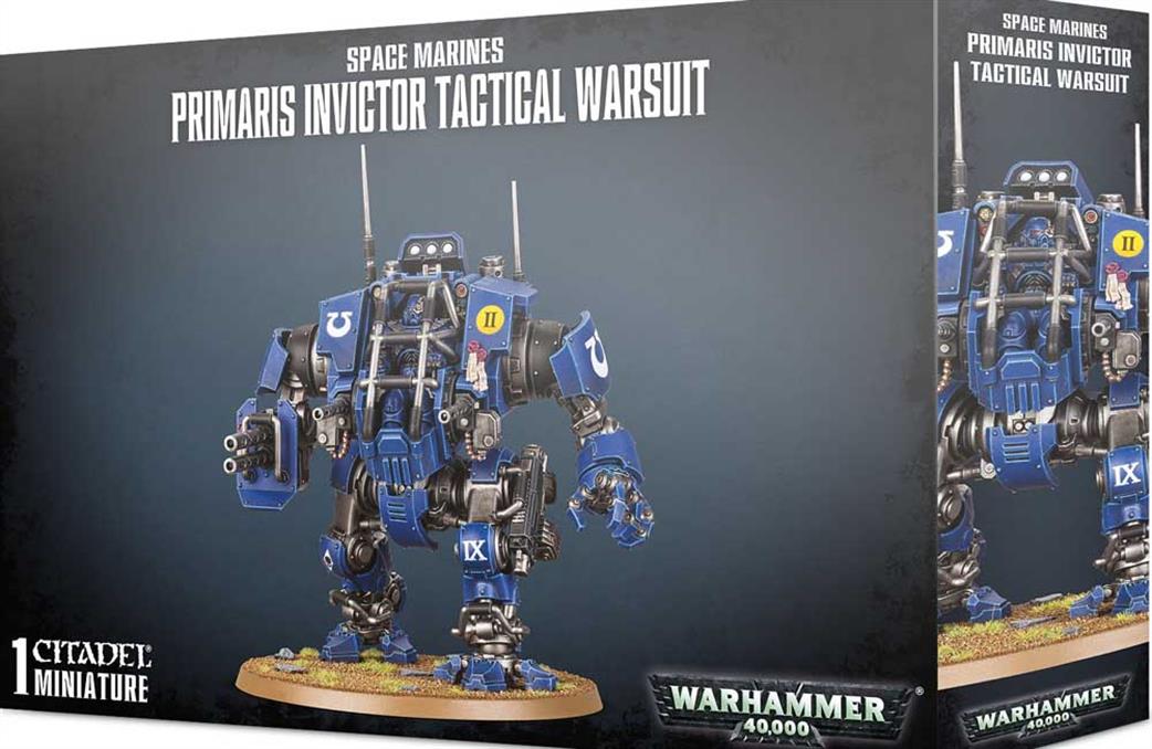 Games Workshop 28mm 48-98 Space Marines Primaris Invictor Tactical Warsuit