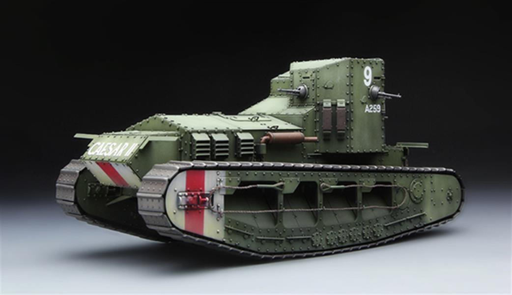 Meng 1/35 TS-021S British WW1 Whippet MKA Tank & Infantry Kit