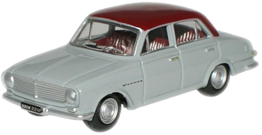 Oxford Diecast 1/76 76FB001 Vauxhall FB Victor Venetian Red & Gull Grey