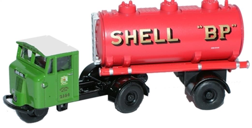 Oxford Diecast 1/76 76MH012 Mechanical Horse Tank Trailer Shell-Mex & BP Ltd