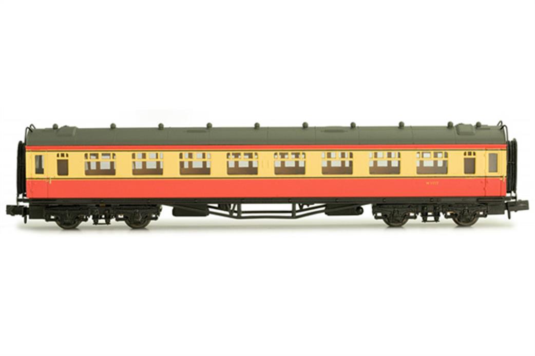 Dapol N 2P-000-136 BR ex-GWR Collett Second Class Coach W1137 Crimson & Cream