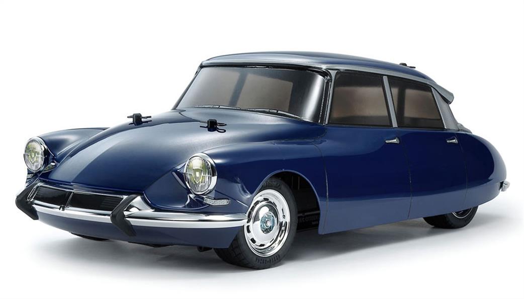 Tamiya 1/10 47502 Citroën DS Blue Painted Body MB-01 RC Car Kit