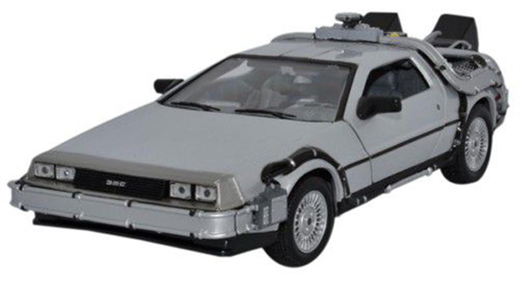 Welly 1/24 22443W De Lorean Back To The Future 1 Car Model