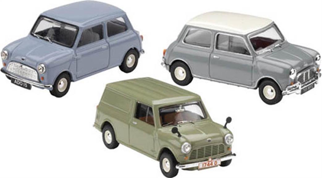 Corgi 1/43 MI2003 Mini 50th Anniversary 3 Piece Set - 1st Off The Production Line