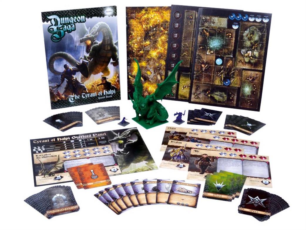 Mantic Games  MGDS06 The Tyrant of Halpi: Dungeon Saga Expansion