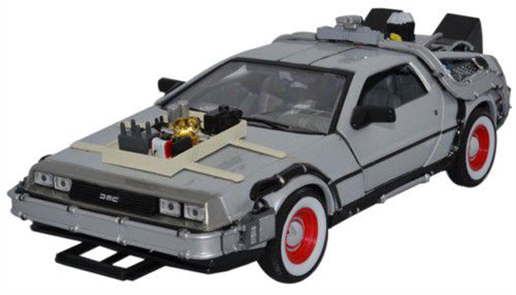 Welly 1/24 22444W De Lorean Back To The Future 3 Car Model