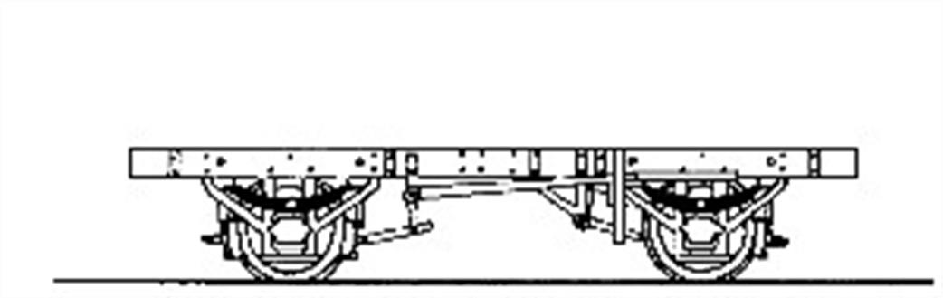 Dundas Models OO9 DM73 Underframe from Tralee & Dingle Wagon Kit