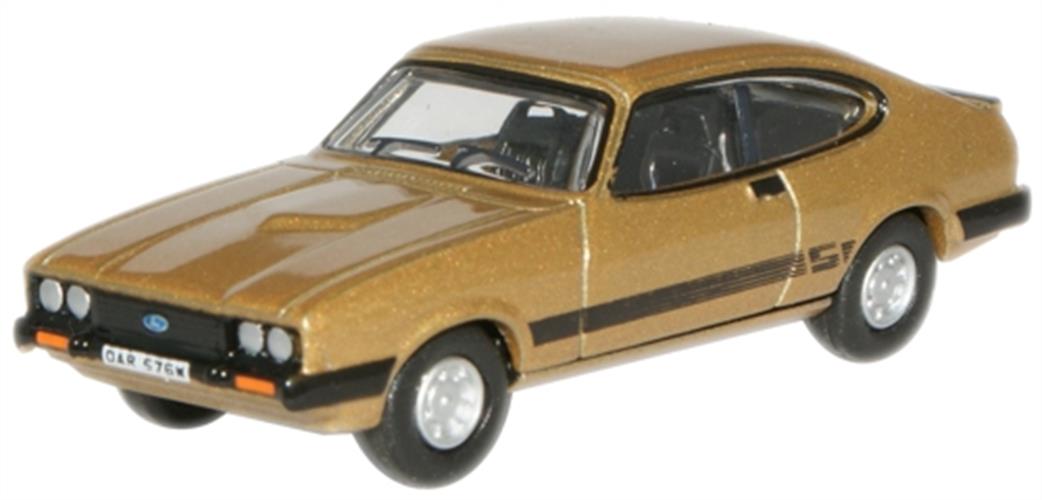 Oxford Diecast 1/76 76CAP002 Ford Capri MKIII Solar Gold Doyle