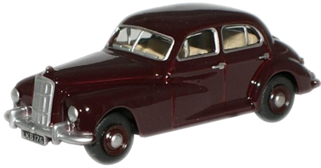 Oxford Diecast 1/76 76MS001 Morris Six Maroon