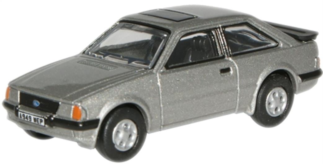 Oxford Diecast 1/76 76XR001 Ford Escort XR3i Strato Silver