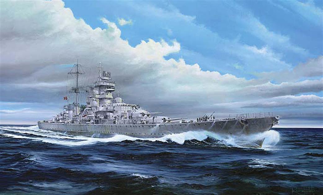 Trumpeter 1/350 05313 Prinz Eugen German WW2 Cruiser With S100 S Boat Plastic Kit