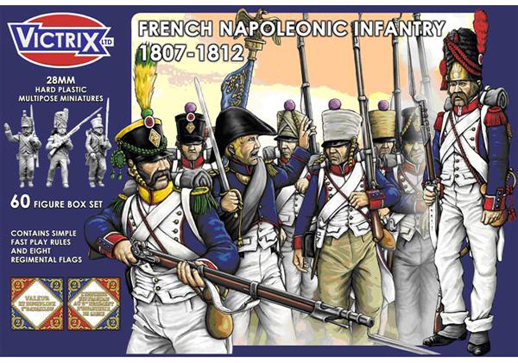 Victrix 28mm VX0005 French Infantry Napoleonic Wars Figure Pack