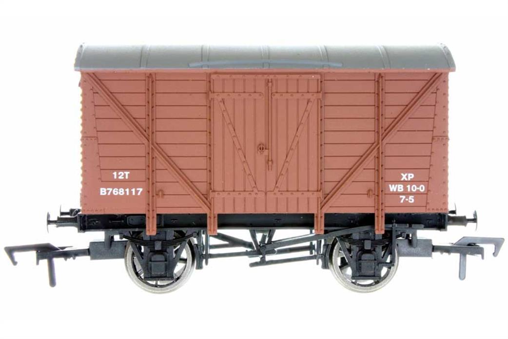 Dapol OO 4F-012-029 BR Ventilated Box Van  Bauxite