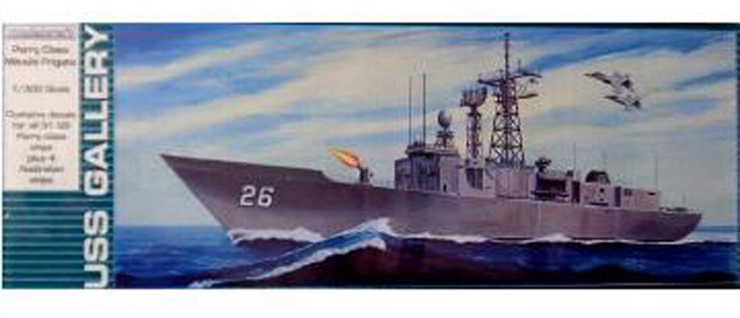 Modelcraft 1/300 3001 USS Gallery Perry Class Guided Missile Frigate