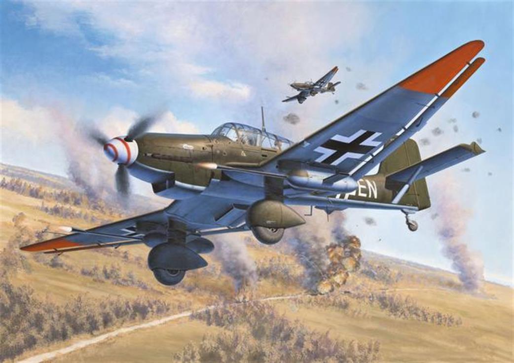 Revell 1/72 04692 Junkers JU87 G2 Tank Buster