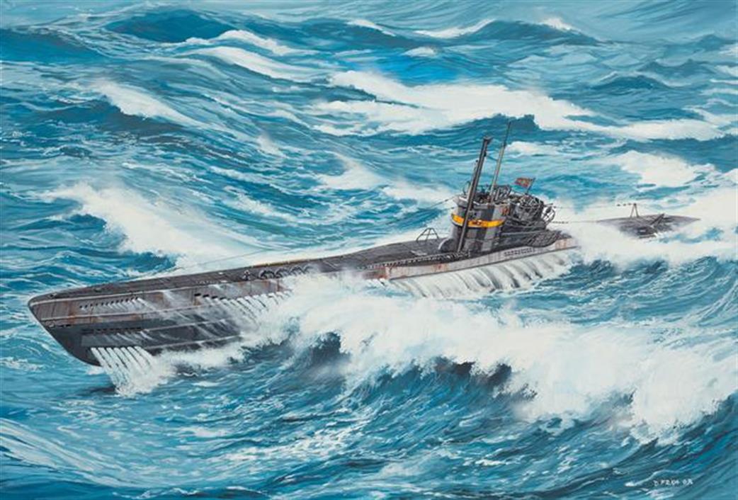 Revell 1/144 05100 U Boat Type VIIC/41 German WW2 Submarine