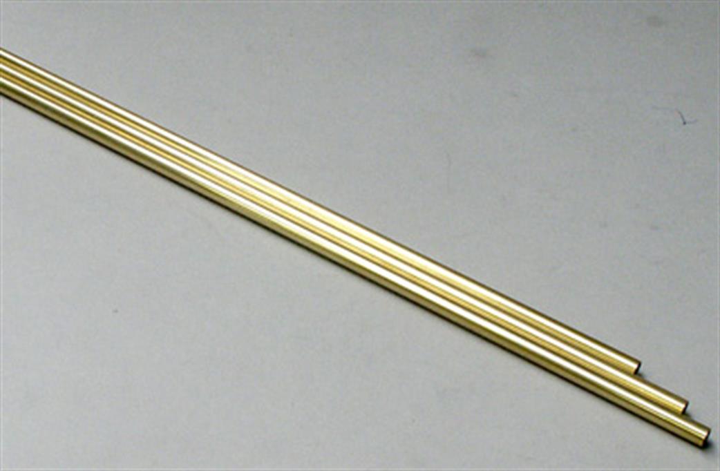 Albion Alloys  BR8XM Brass Rod 3mm x 1 metre Length