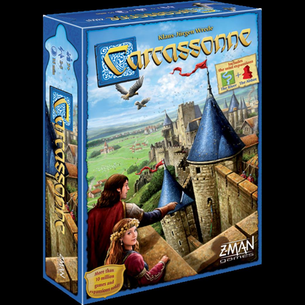 Z-Man Games  78100 Carcassone 2015 Board Game