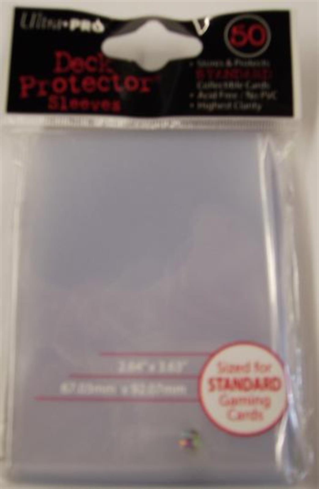 Ultra Pro  82667 50 Clear Deck Protectors