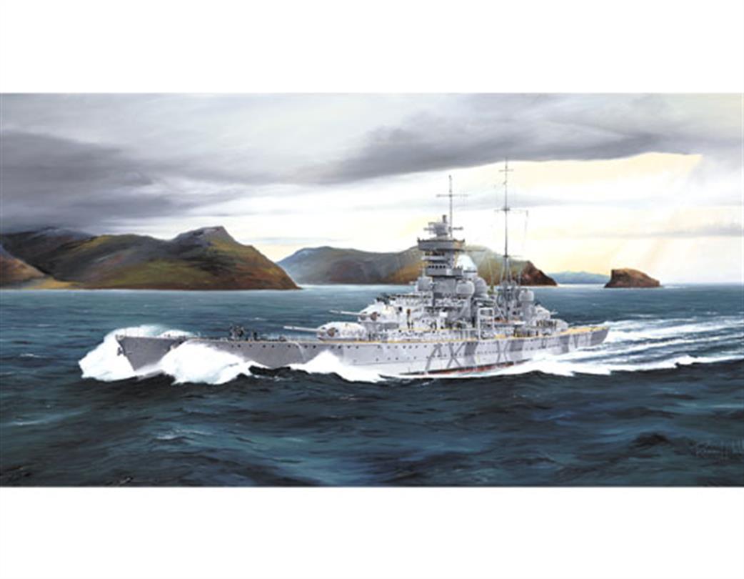 Trumpeter 1/700 05766 German WW2 Heavy Cruiser Prinz Eugen 1942