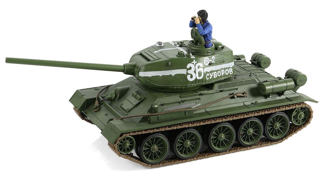 Unimax Forces of Valor 1/24 372002 Soviet Medium Tank T-34-85 Battle Tank - Infra Red