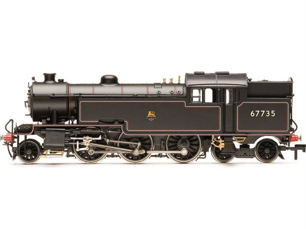 Hornby OO R30361 BR 67735 Thompson Class L1 2-6-4T BR Lined Black Early Emblem