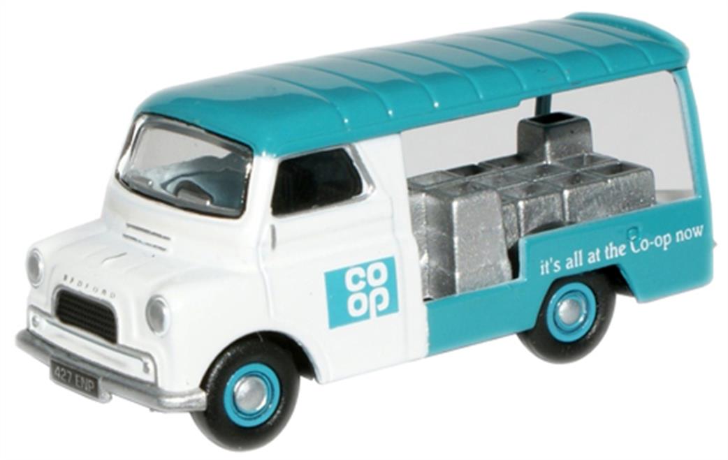 Oxford Diecast 1/76 76CA023 Co-op Bedford CA Milk Float