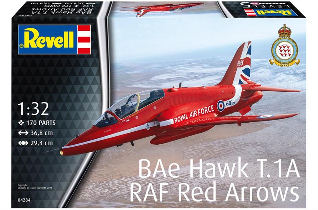 Revell 1/32 04284 Bae Hawk T Mark 1 The Red Arrows