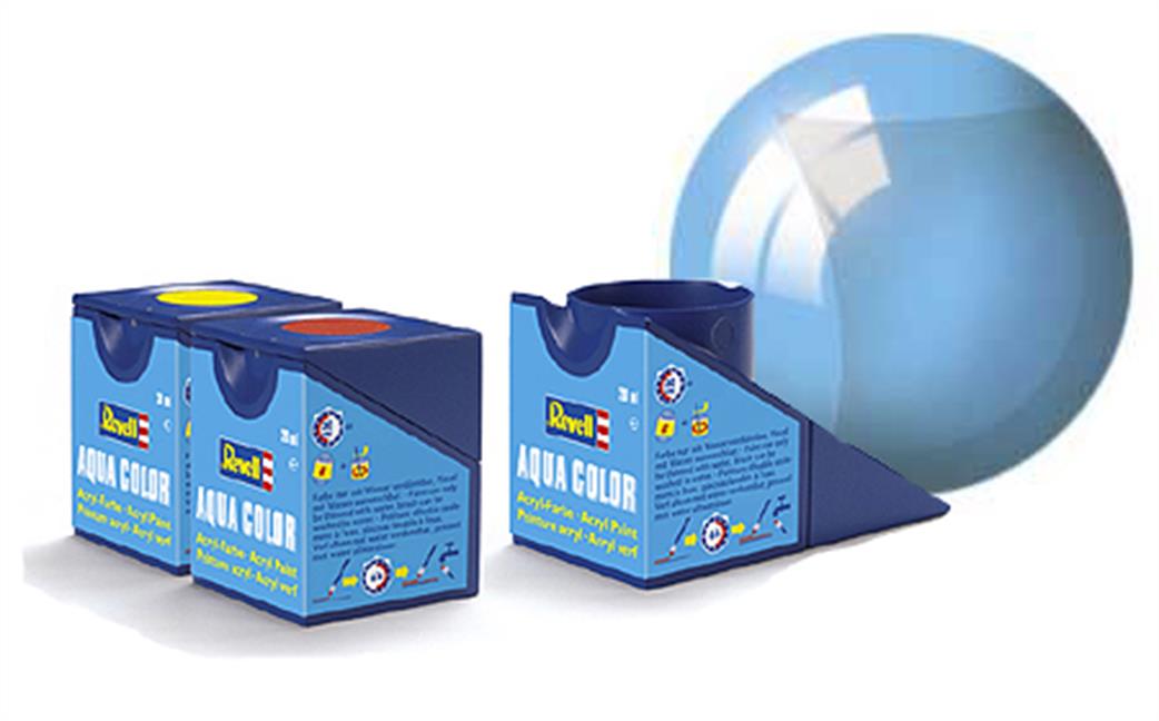 Revell  36752 752 Blue Clear Aqua Color Acrylic Paint 18ml