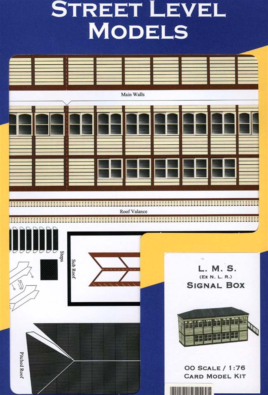 Street Level Models OO 6.3 NLR Style Signal Box