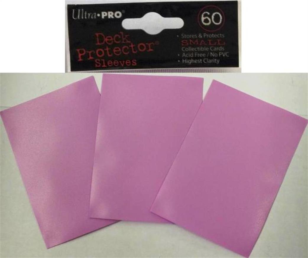 Ultra Pro  82969 60 Small Pink Deck Protectors