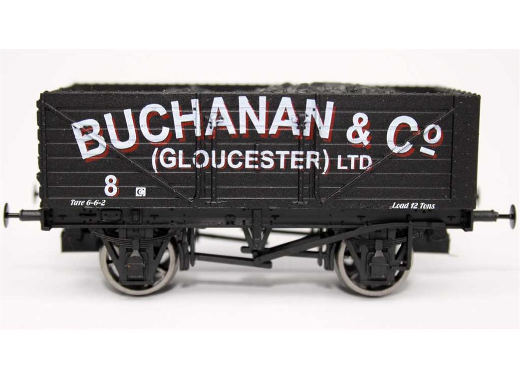 Dapol OO 4F-071-A03 Buchanan Gloucester Docks 7 Plank Open Wagon Antics Limited Edition