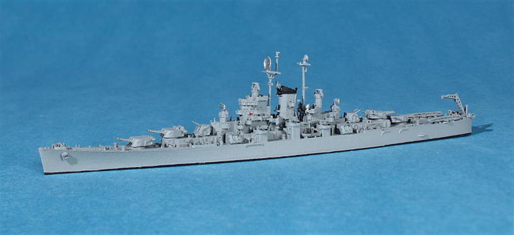 Navis Neptun 1/1250 1340D USS Fargo a modified Cleveland class cruiser 1945 waterline Model