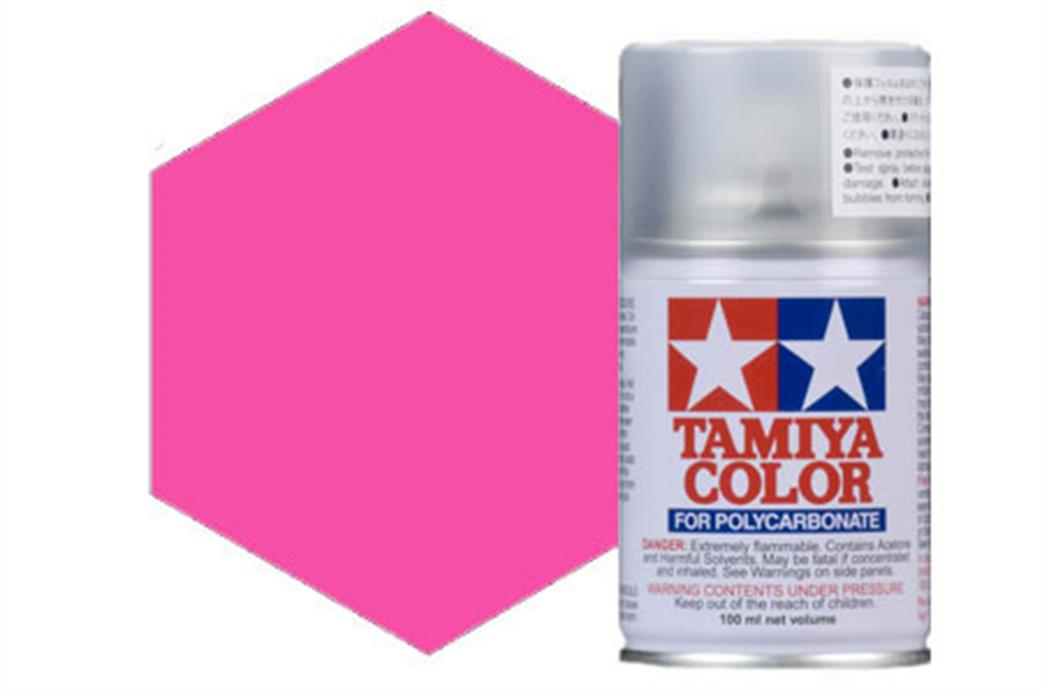 Tamiya  PS-29 PS29 Fluorescent Pink Polycarbonate Spray Paint 100ml