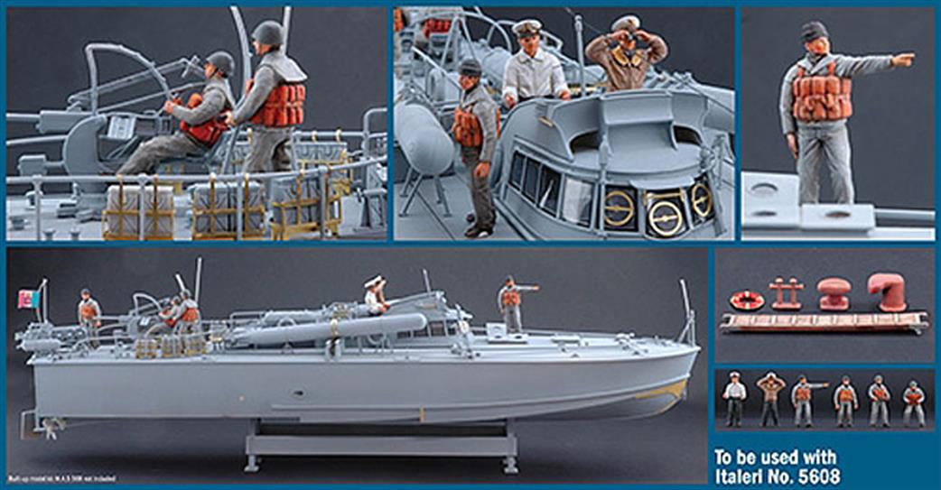 Italeri 1/35 5611 Italian Fast Attack Boat Crew