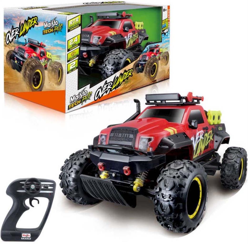 Maisto  M82278 RC Overlander Radio Controlled Car