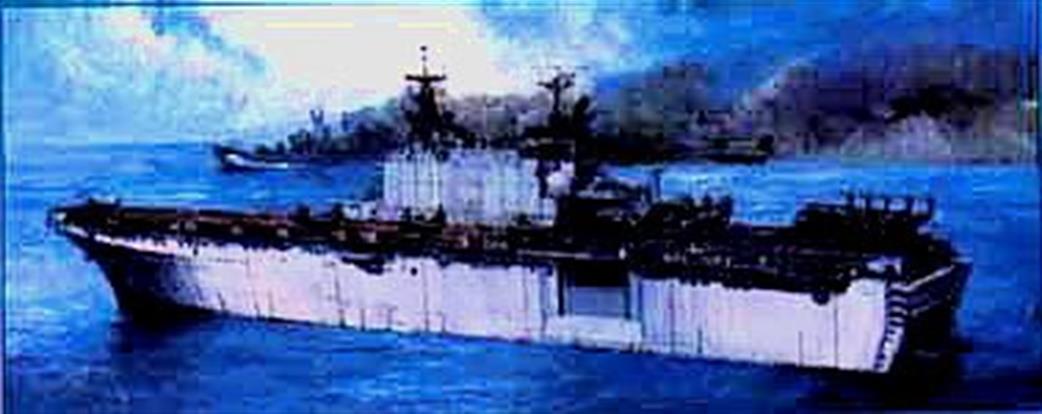 Dragon Models 1/700 7008 USS Tarawa LHA-1 Amphibious Assault Ship Plastic Kit