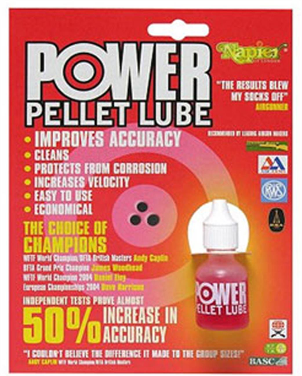 Napier  6250 Power Pellet Lube 25ml