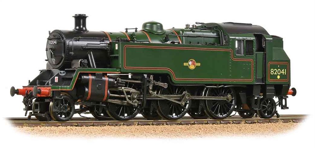 Bachmann OO 31-976B BR 82041 Standard Class 3MT 2-6-2 Tank Lined Green Late Crest